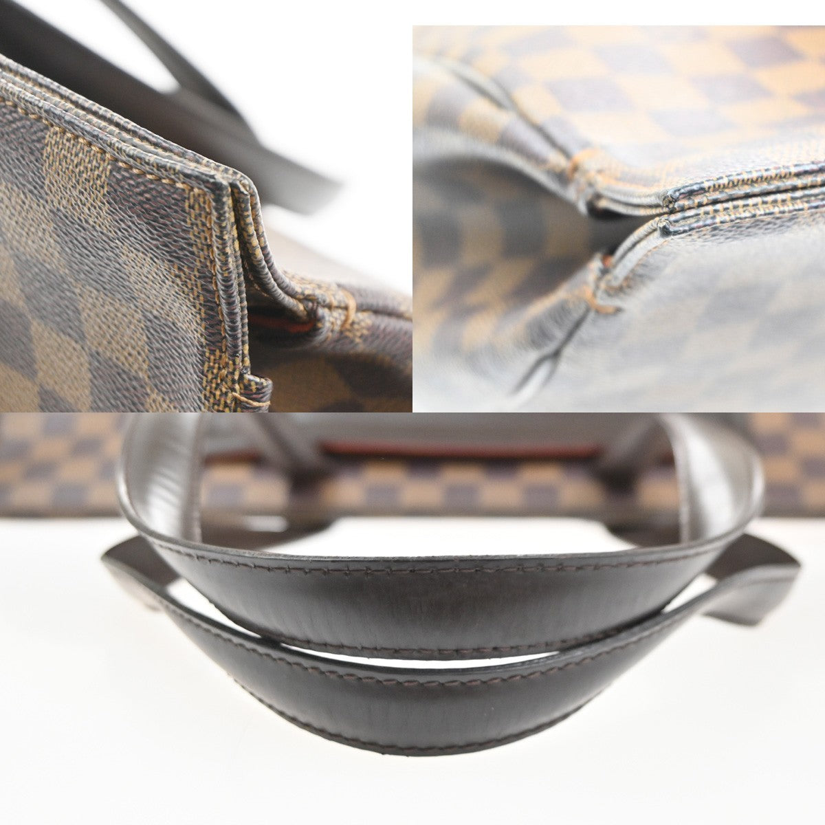 Louis Vuitton Parioli Damier Brown Canvas Shoulder Bag Bag (Pre-Owned)