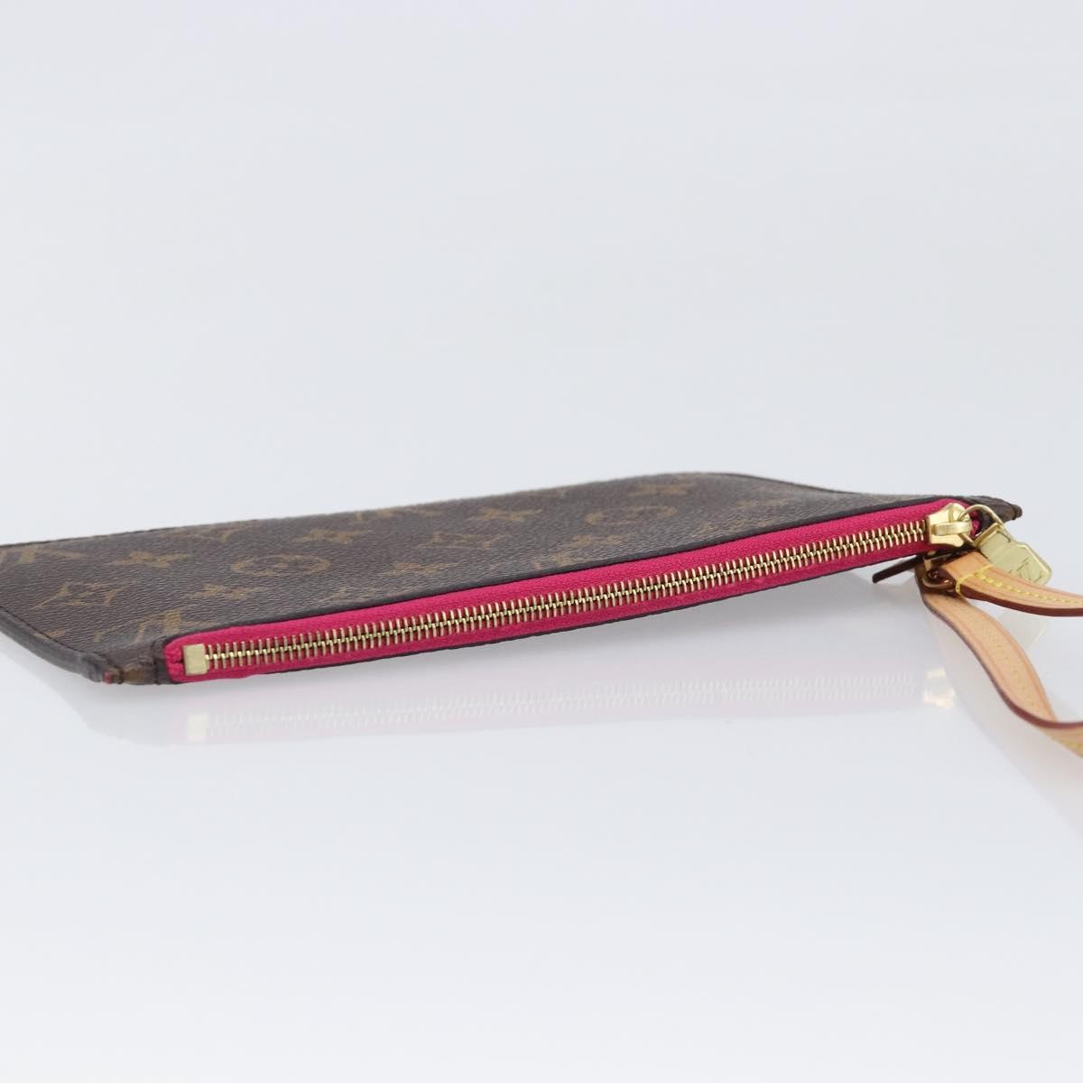Louis Vuitton Neverfull Pochette Monogram Canvas Brown Canvas Clutche & Pouche Bag (Pre-Owned)