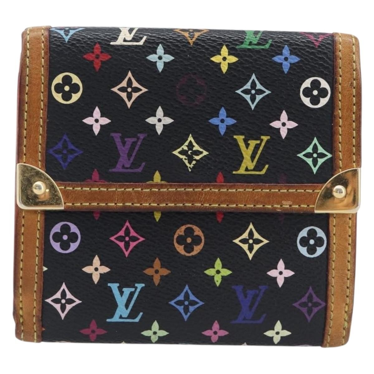 Louis Vuitton Porte-Monnaie Billets Multicolor Canvas Multicolour Canvas Wallets Accessory (Pre-Owned)