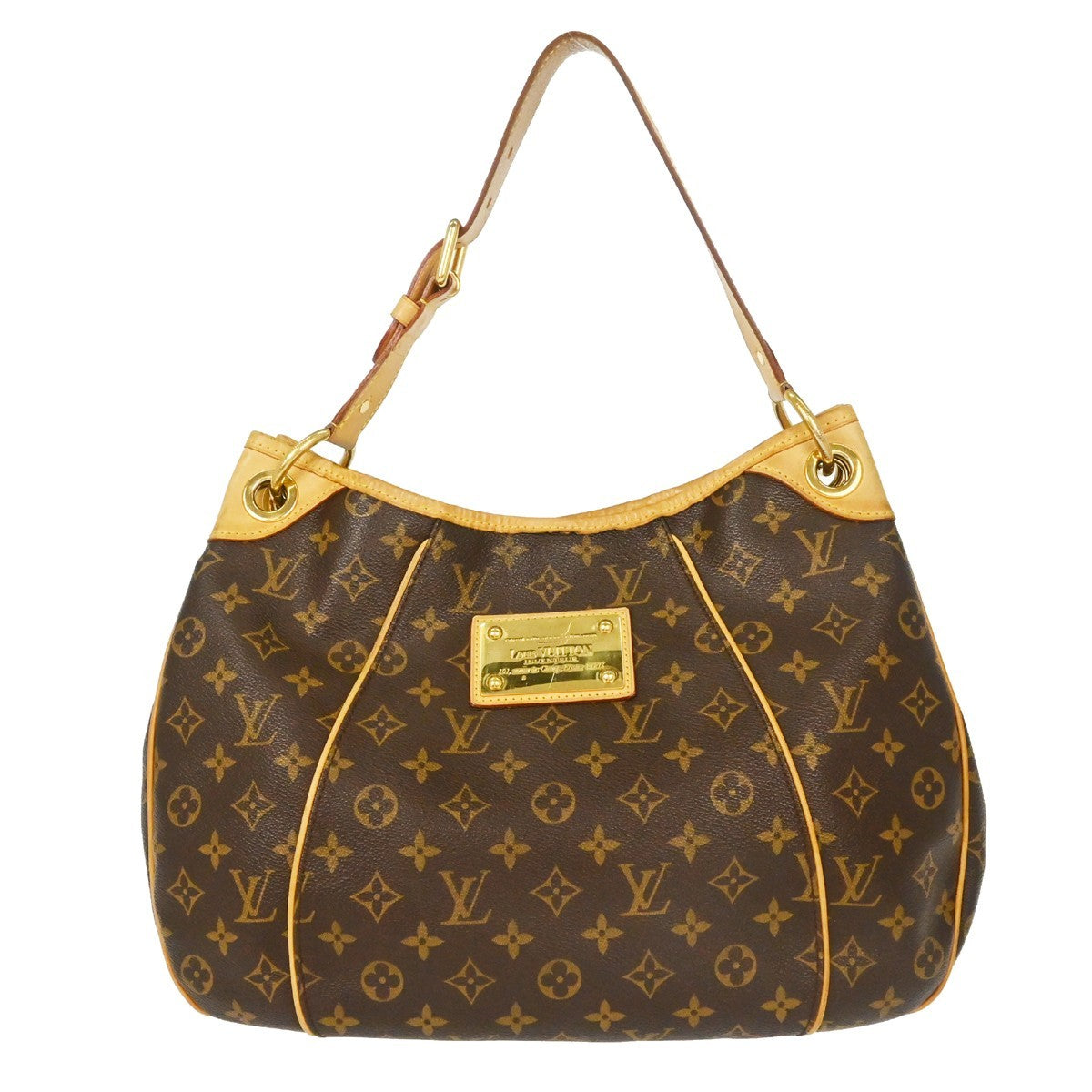 Louis Vuitton Galliera Monogram Canvas Brown Canvas Handbag (Pre-Owned)