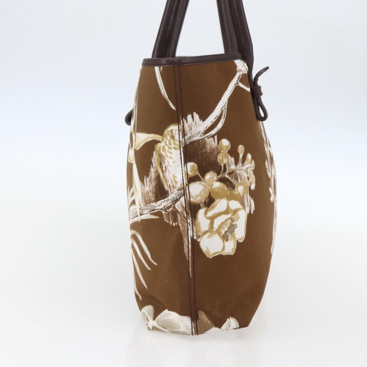 Salvatore Ferragamo Vintage Canvas Brown Canvas Tote Bag Bag (Pre-Owned)