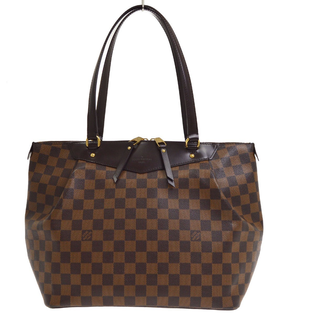 Louis Vuitton Westminster Damier Brown Canvas Tote Bag Bag (Pre-Owned)