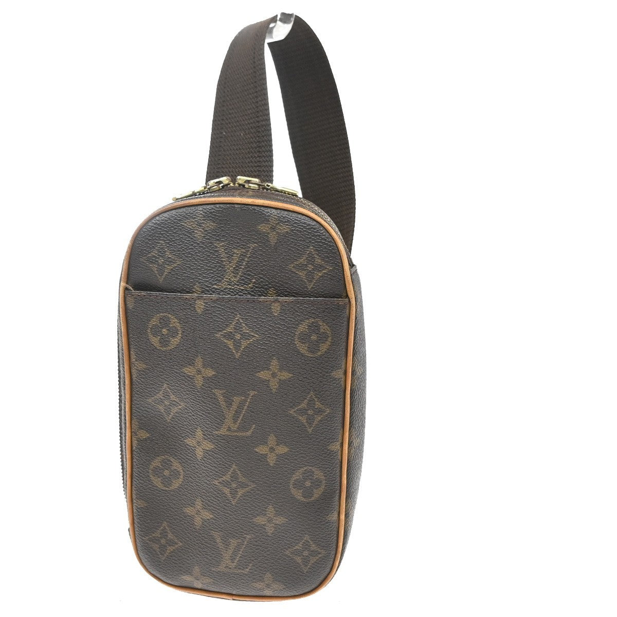 Louis Vuitton Pochette Gange Monogram Canvas Brown Canvas Clutche & Pouche Bag (Pre-Owned)