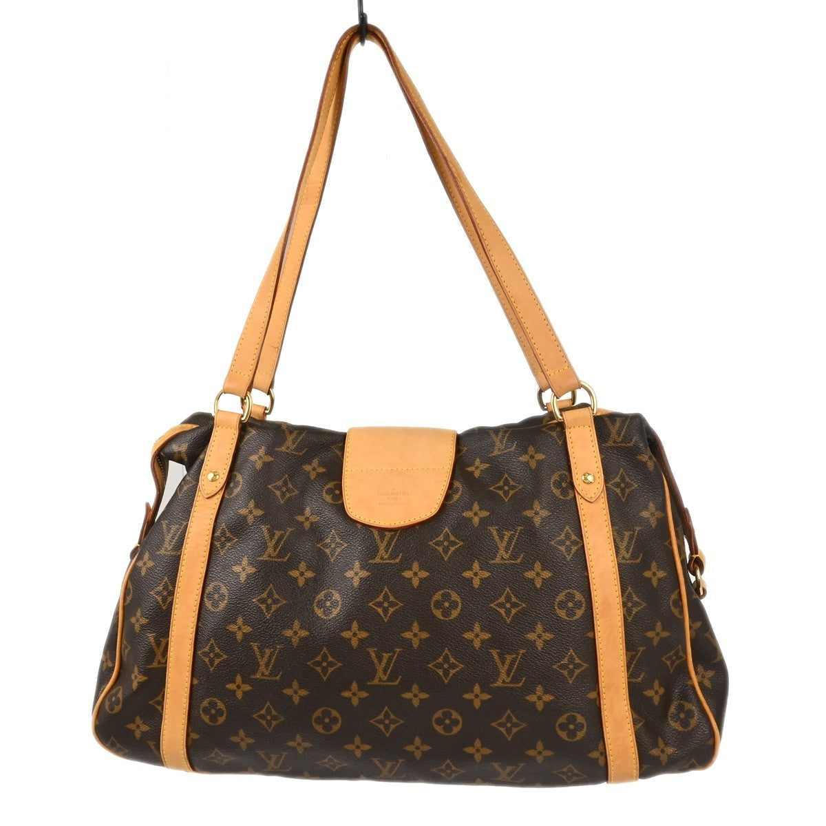 Louis Vuitton Stresa Monogram Canvas Brown Canvas Handbag (Pre-Owned)