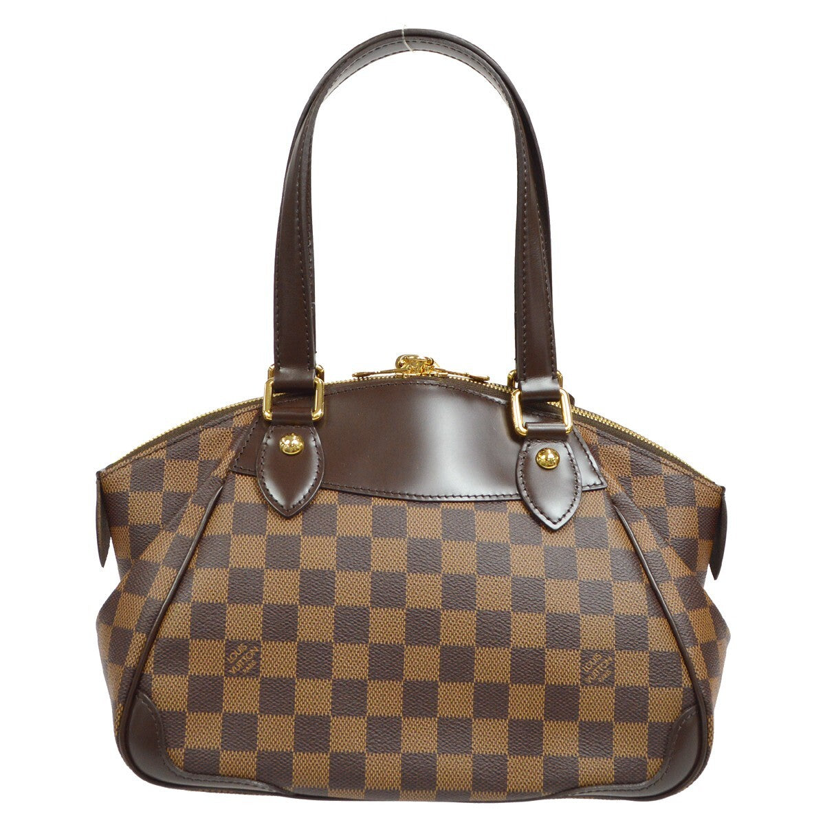 Louis Vuitton Verona Damier Ebene Brown Canvas Shoulder Bag Bag (Pre-Owned)