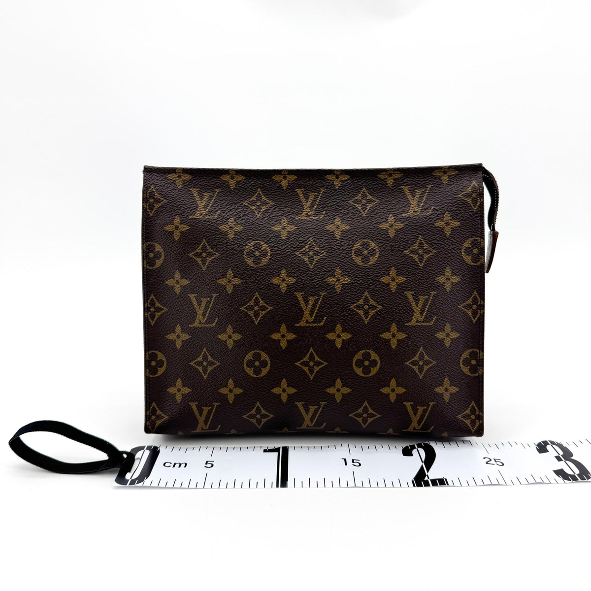 Louis Vuitton Toiletry Pouch Nm Monogram Canvas Brown Canvas Toiletry Case Accessory (Pre-Owned)