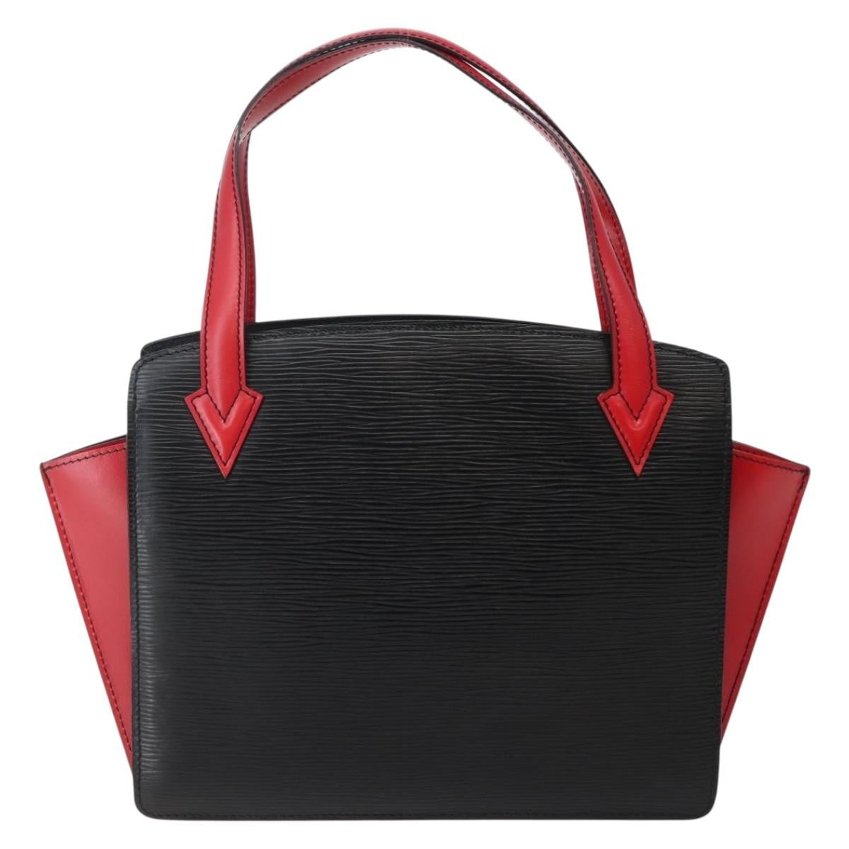 Louis Vuitton Varenne Epi Leather Black Leather Handbag (Pre-Owned)