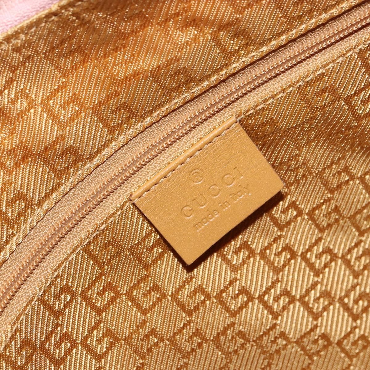 Gucci Vintage Suede Pink Suede Handbag (Pre-Owned)