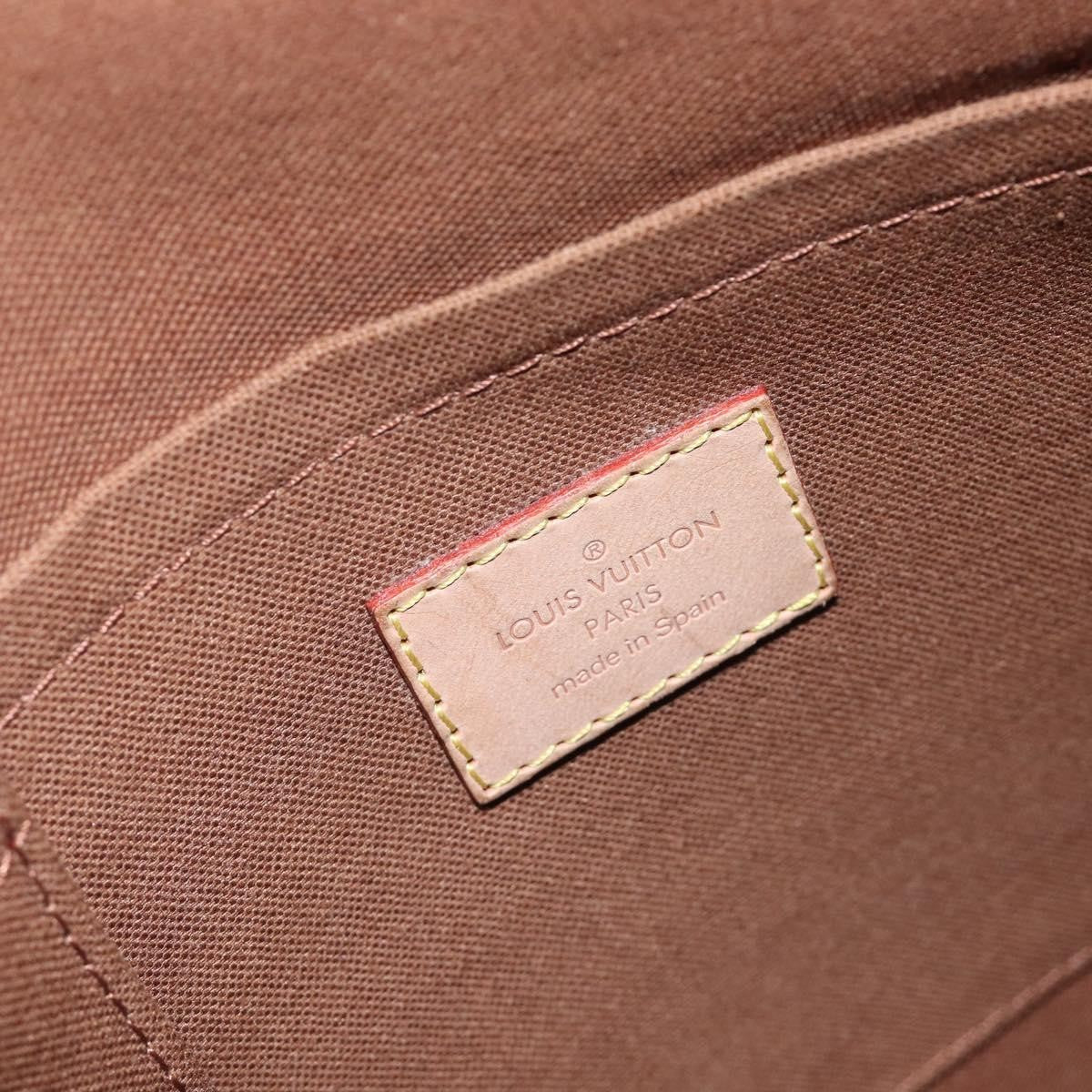 Louis Vuitton Odeon Monogram Canvas Brown Canvas Handbag (Pre-Owned)