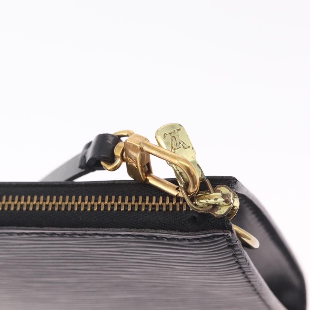 Louis Vuitton Pochette Accessoires Epi Leather Black Leather Clutche & Pouche Bag (Pre-Owned)