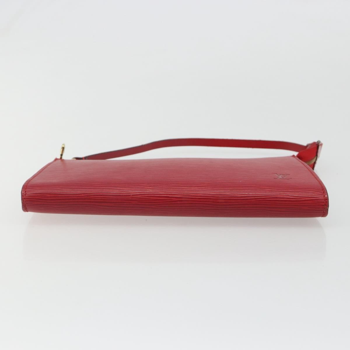 Louis Vuitton Pochette Accessoires Epi Red Leather Clutche & Pouche Bag (Pre-Owned)