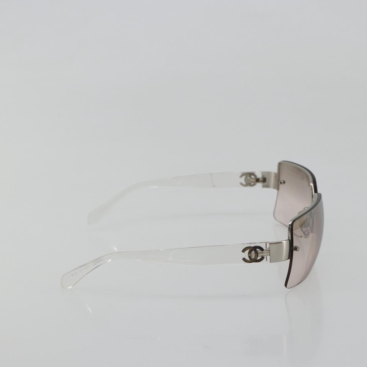 Chanel Logo Cc Plastic Clear Plastic Sunglasse Accessory (Pre-Owned)