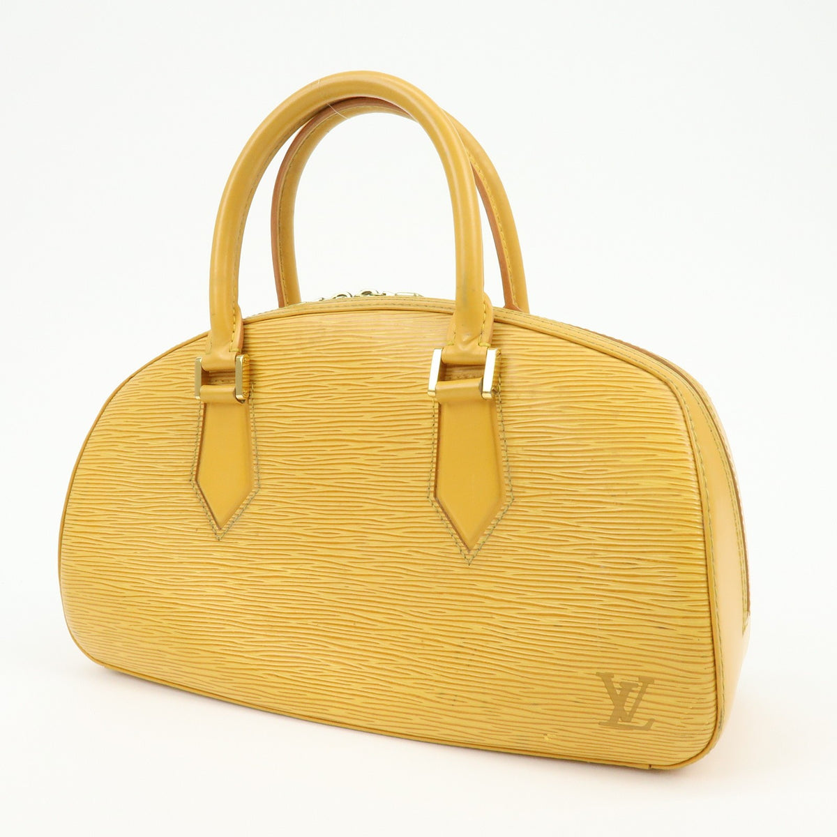 Louis Vuitton Jasmin Epi Leather Yellow Leather Handbag (Pre-Owned)