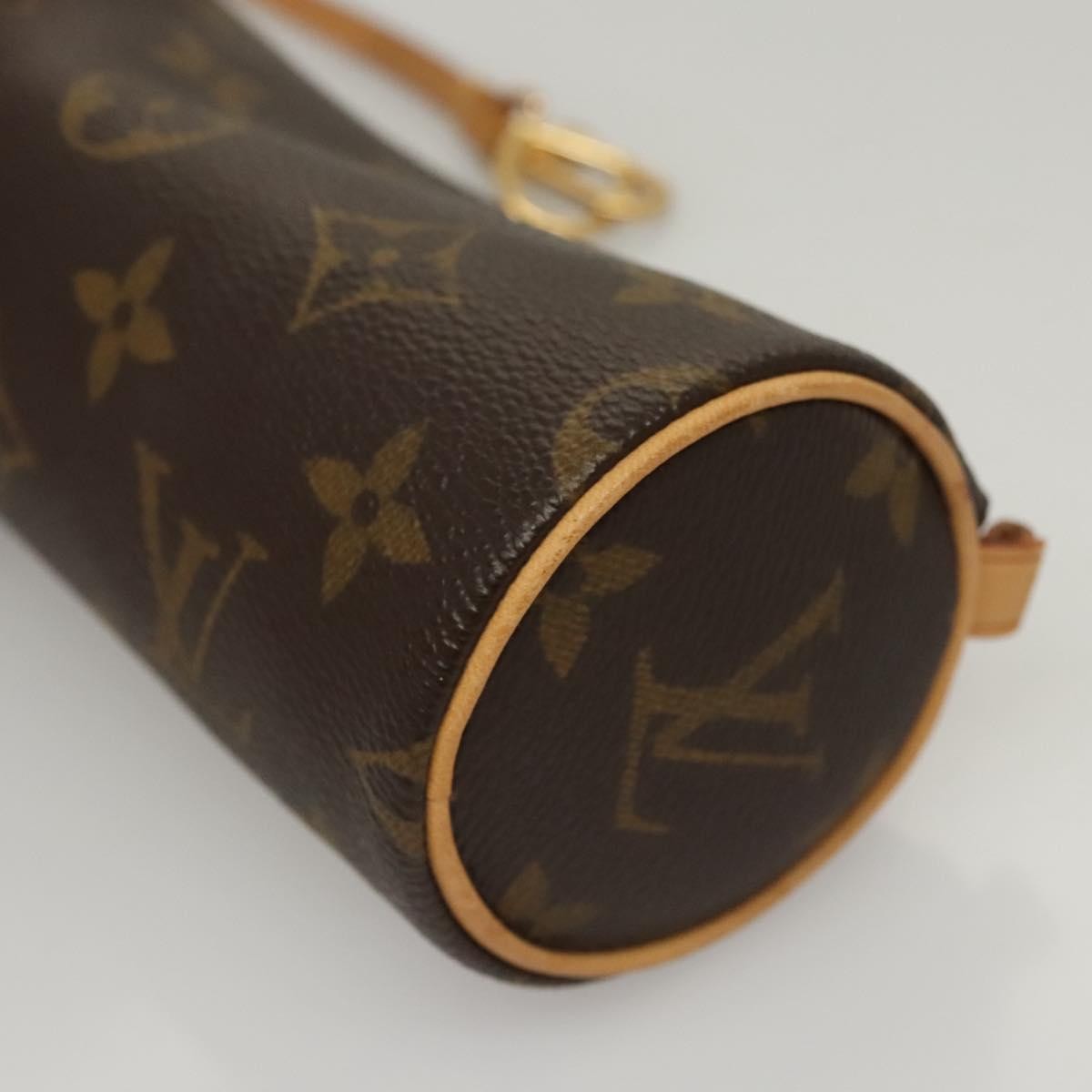 Louis Vuitton Papillon Pochette Monogram Canvas Brown Canvas Bag (Pre-Owned)