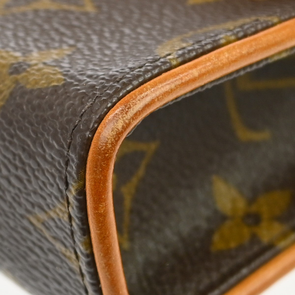 Louis Vuitton Florentine Canvas Brown Canvas Clutche & Pouche Bag (Pre-Owned)