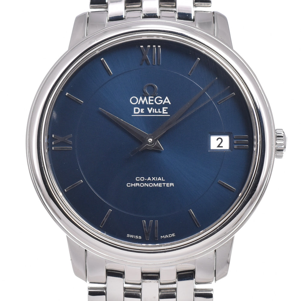 Omega De Ville Prestige Co-Axial Chronometer Automatic Stainless Steel Watch (Pre-Owned)
