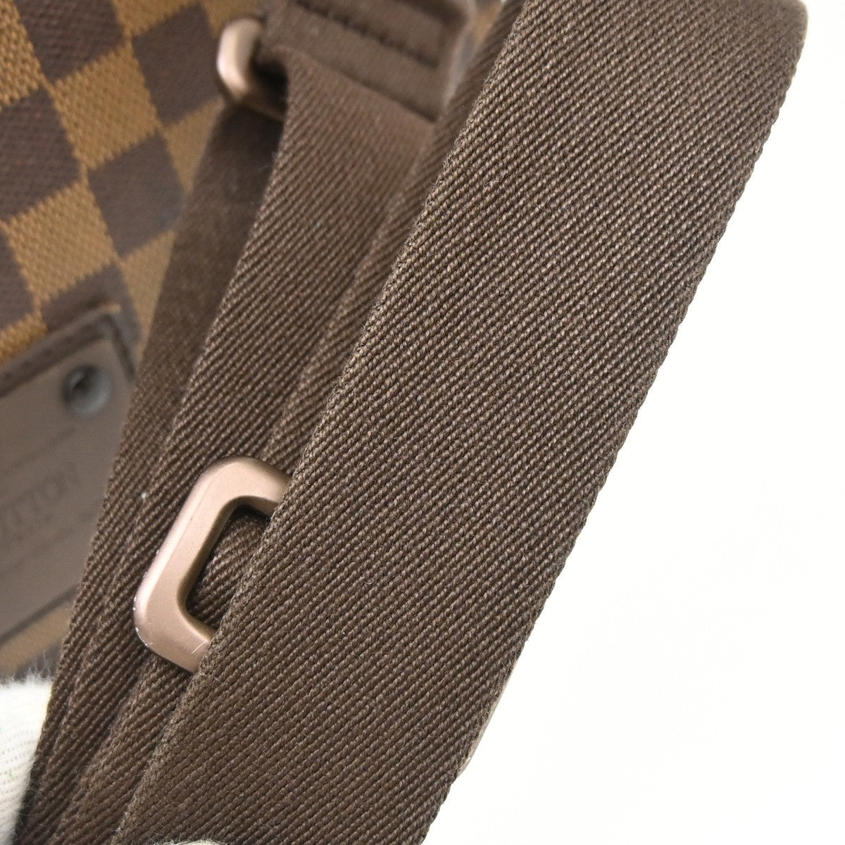 Louis Vuitton Brooklyn Damier Ebene Brown Canvas Shoulder Bag Bag (Pre-Owned)