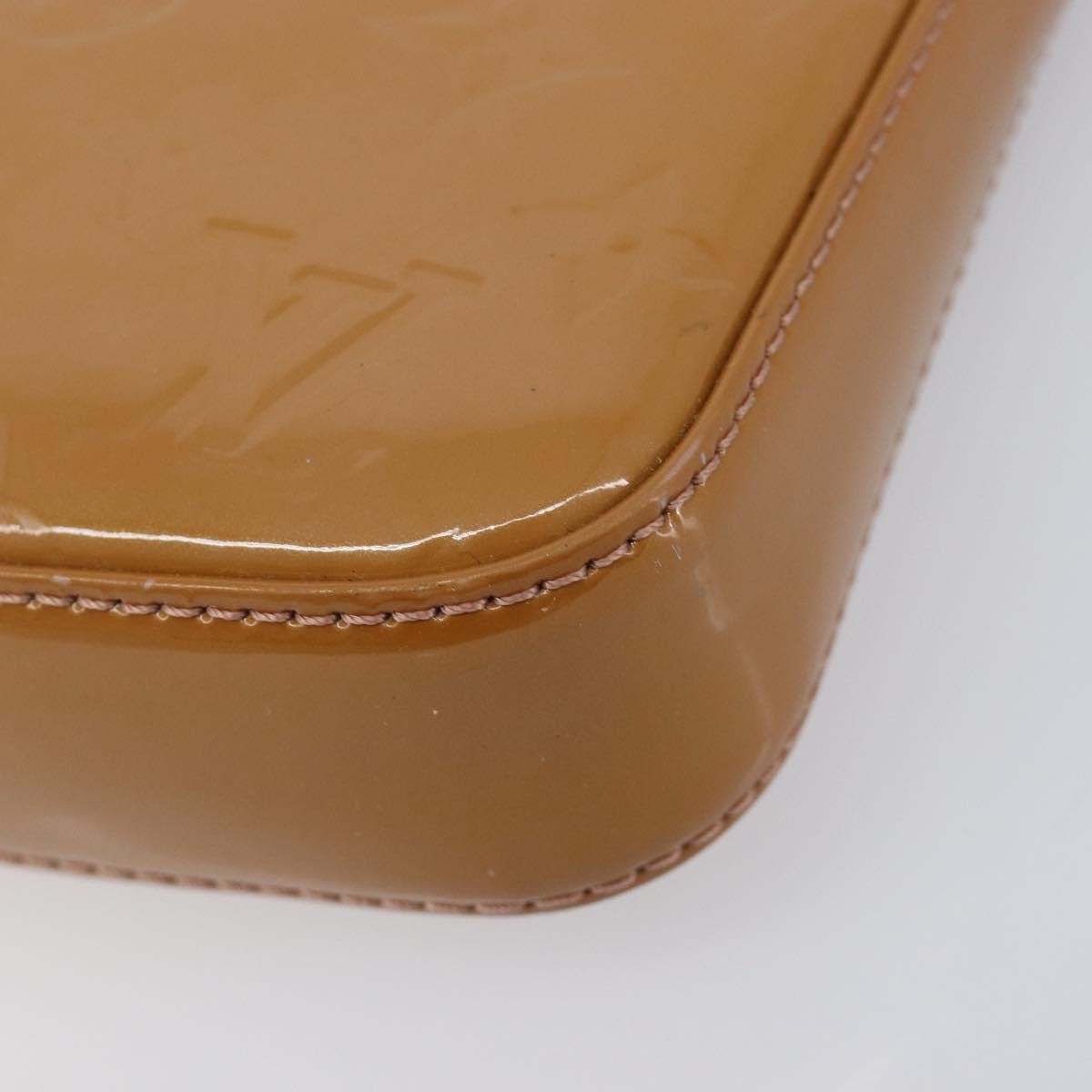 Louis Vuitton Pochette Accessoires Nm Monogram Vernis Brown Patent_Leather Clutche & Pouche Bag (Pre-Owned)