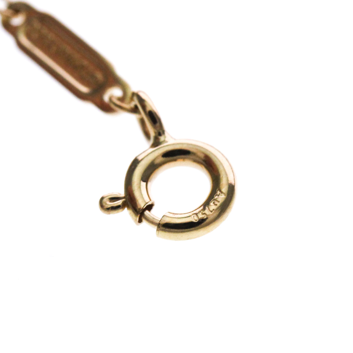 Tiffany & Co. T Smile Pendant 18K Rose Gold Gold Pink_Gold Necklace Jewelry (Pre-Owned)