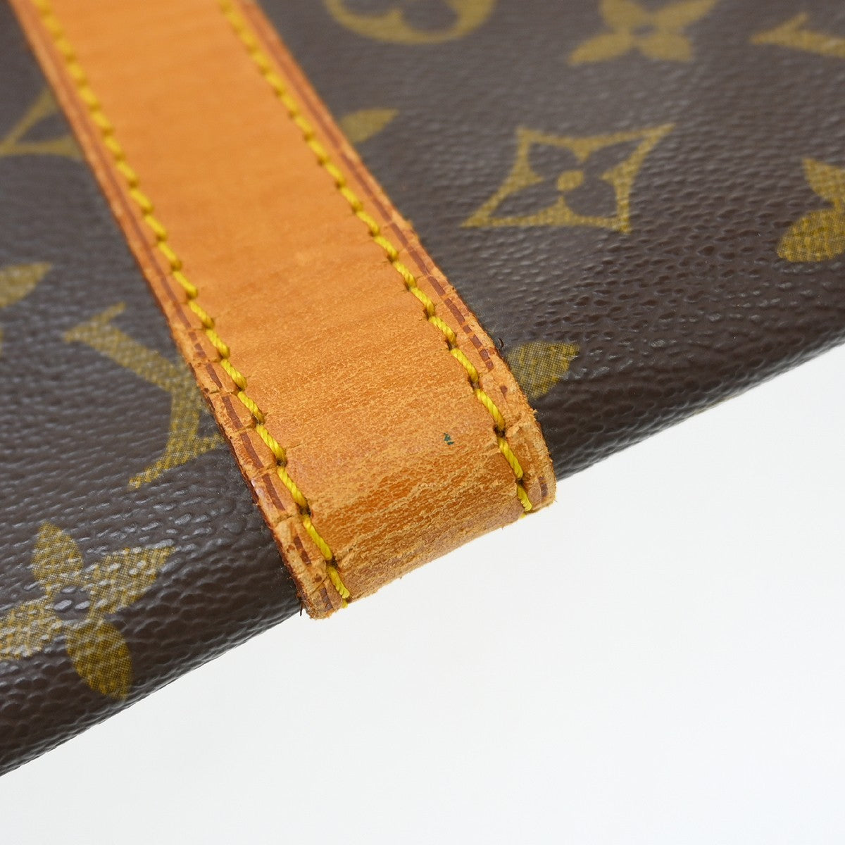 Louis Vuitton Keepall Monogram Canvas Brown Canvas Travel Bag Bag (Pre-Owned)