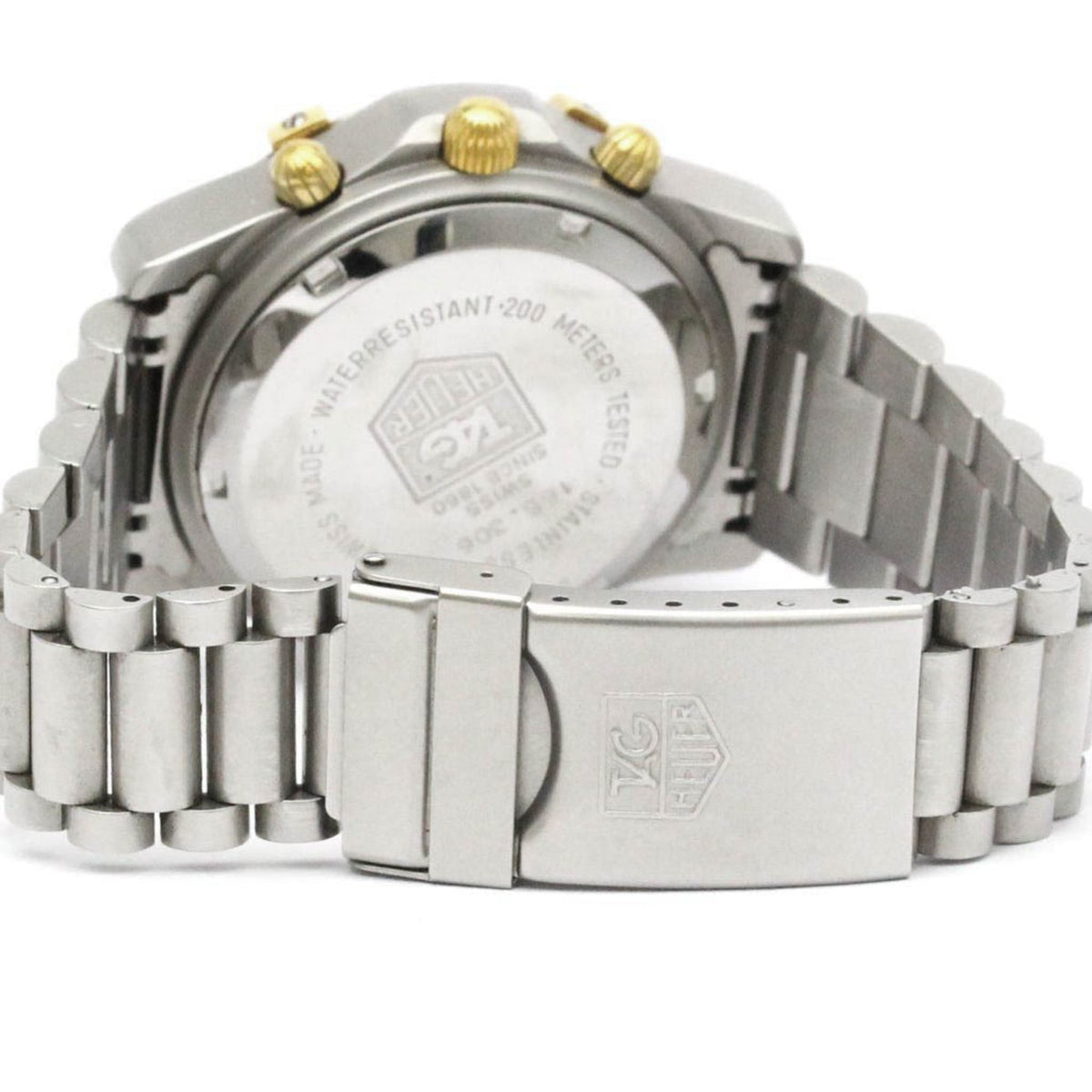 Tag Heuer 2000 Chronograph Automatic Stainless Steel Watch (Pre-Owned)