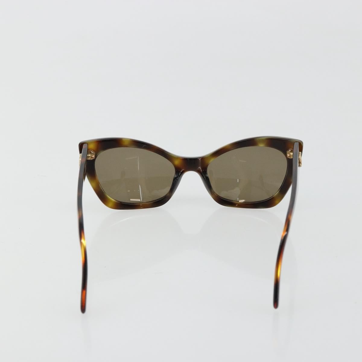 Chanel Logo Cc Plastic Brown Plastic Sunglasse Accessory (Pre-Owned)
