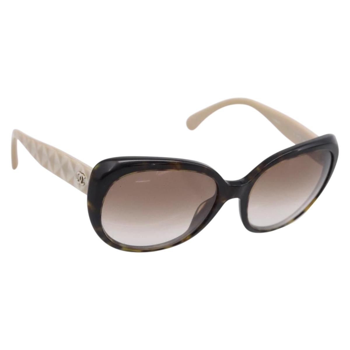 Chanel Logo Cc Plastic Black Plastic Sunglasse Accessory (Pre-Owned)