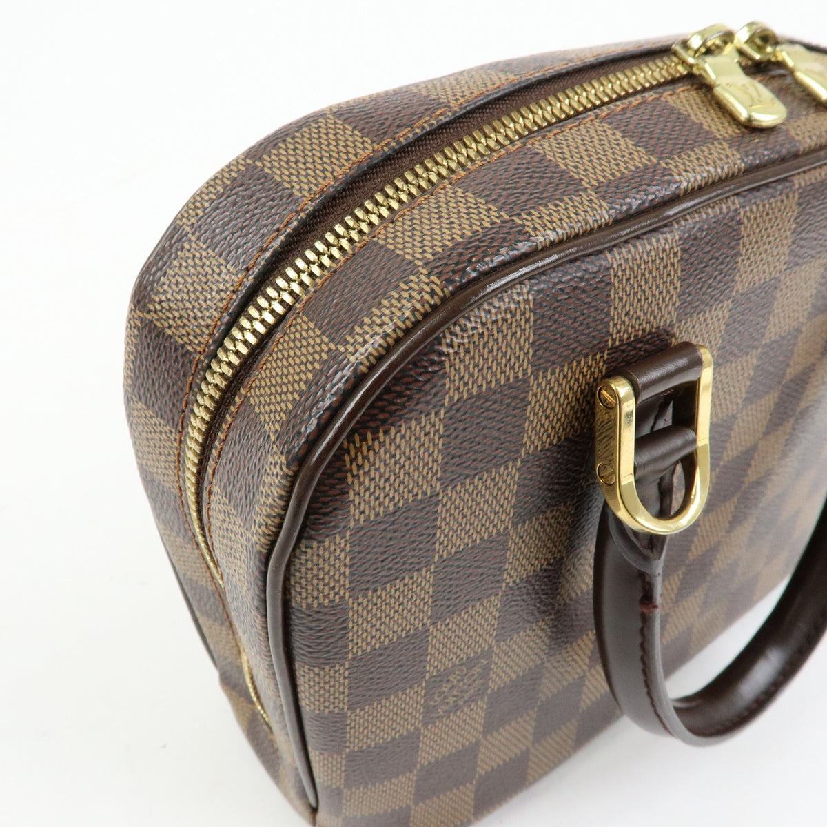 Louis Vuitton Sarria Damier Brown Canvas Handbag (Pre-Owned)