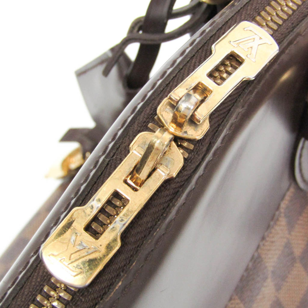 Louis Vuitton Verona Damier Brown Canvas Handbag (Pre-Owned)