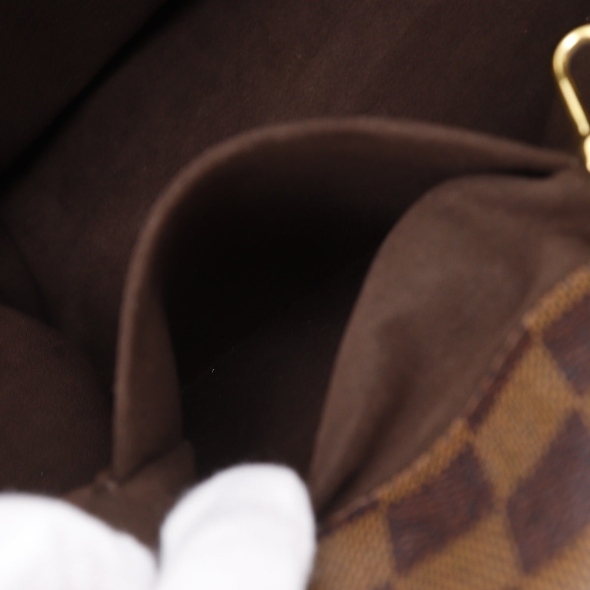 Louis Vuitton Marylebone Damier Brown Canvas Handbag (Pre-Owned)