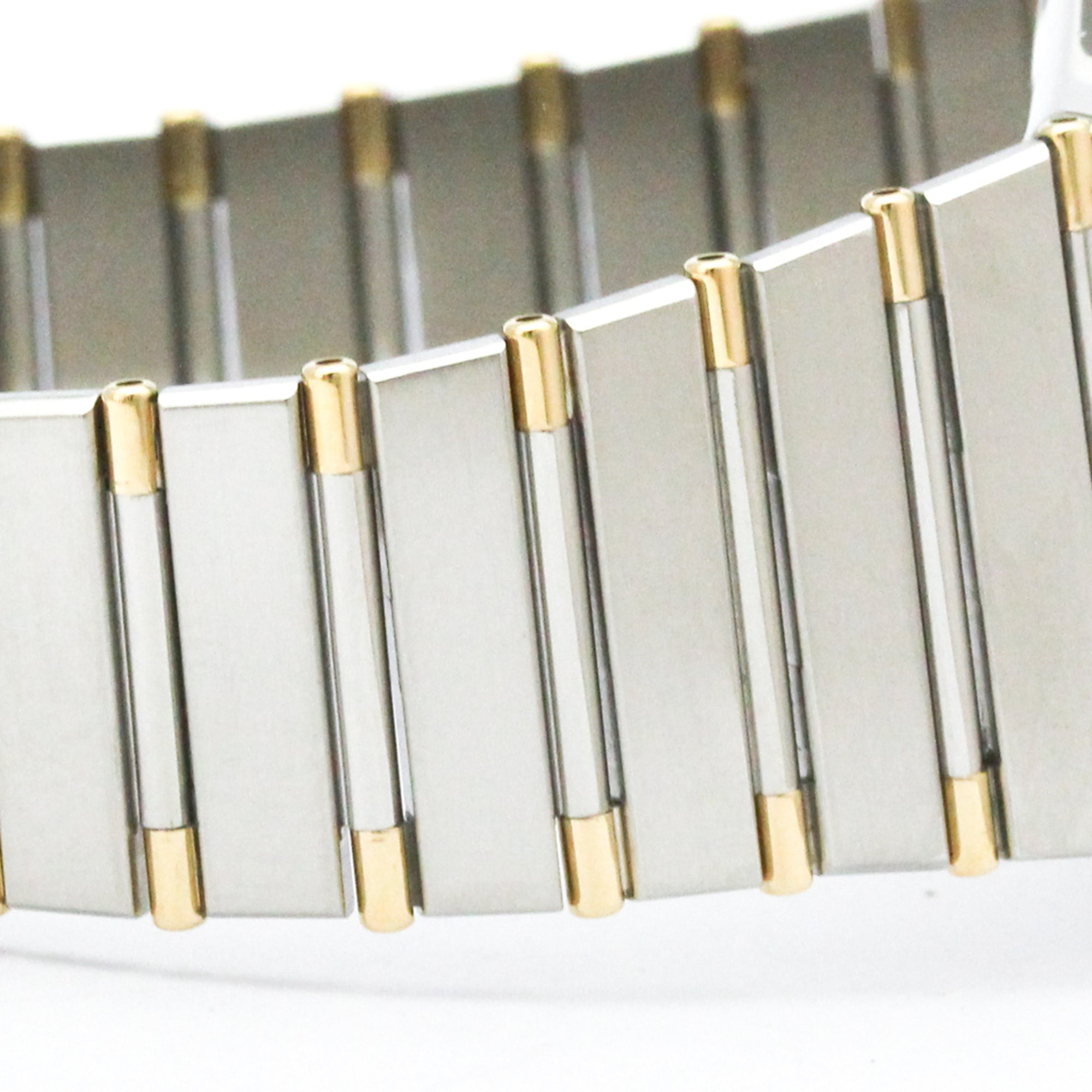 Omega Constellation Quartz Stainless Steel And Yellow Gold Watch (Pre-Owned)