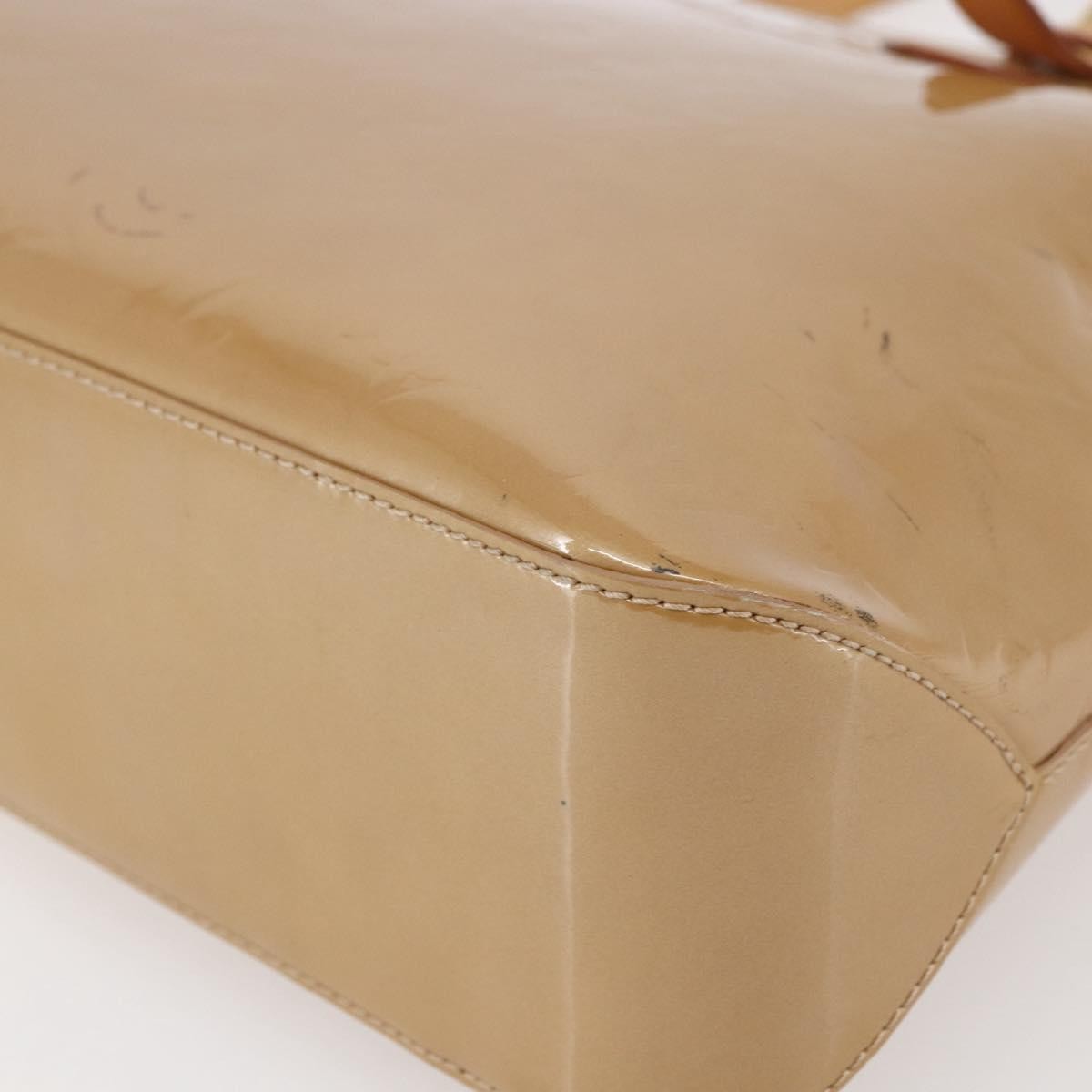 Louis Vuitton Brentwood Monogram Vernis Brown Patent_Leather Bag (Pre-Owned)