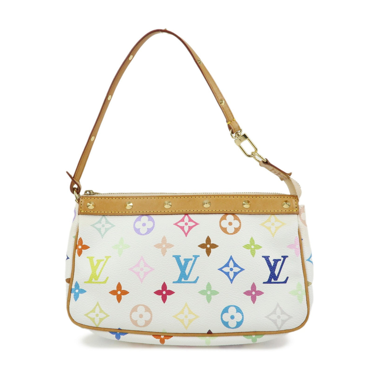 Louis Vuitton Pochette Accessoires Monogram Multicolor Multicolour Canvas Clutche & Pouche Bag (Pre-Owned)