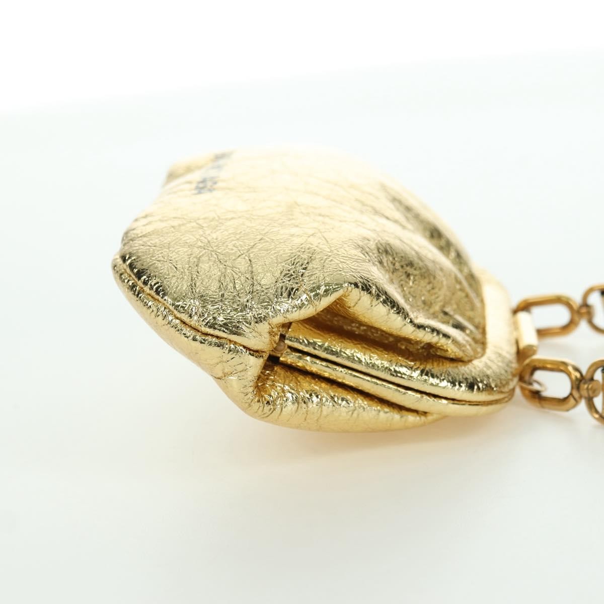 Balenciaga Cloud Clutch Leather Gold Leather Clutche & Pouche Bag (Pre-Owned)