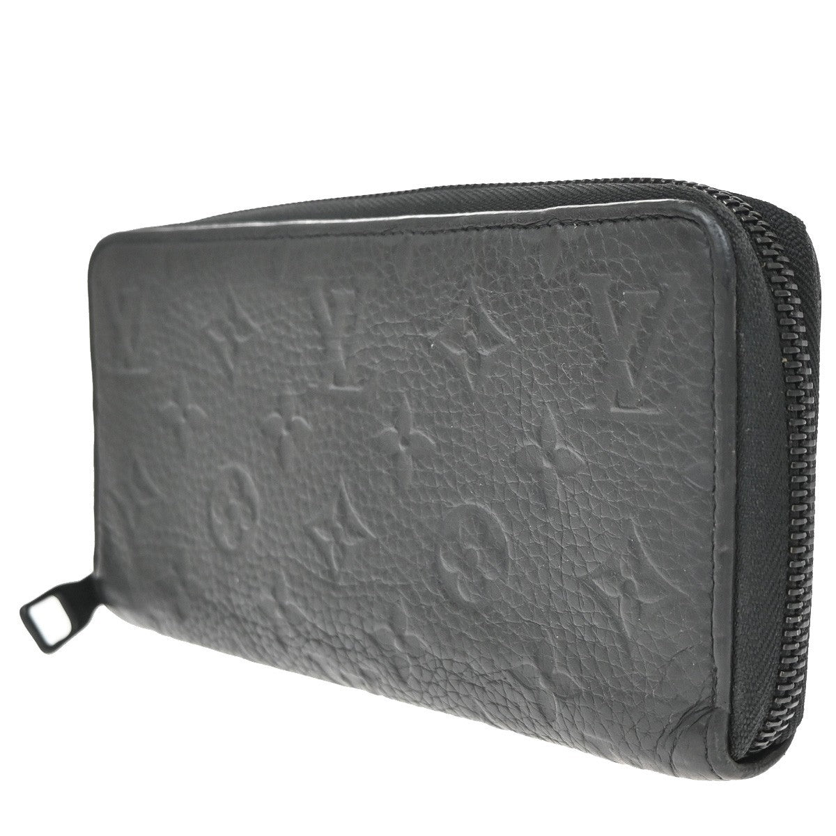 Louis Vuitton Clemence Monogram Empreinte Leather Black Leather Wallets Accessory (Pre-Owned)