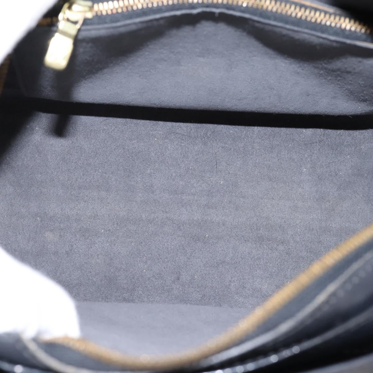 Louis Vuitton Pont Neuf Handbag Epi Leather Black Leather Handbag (Pre-Owned)