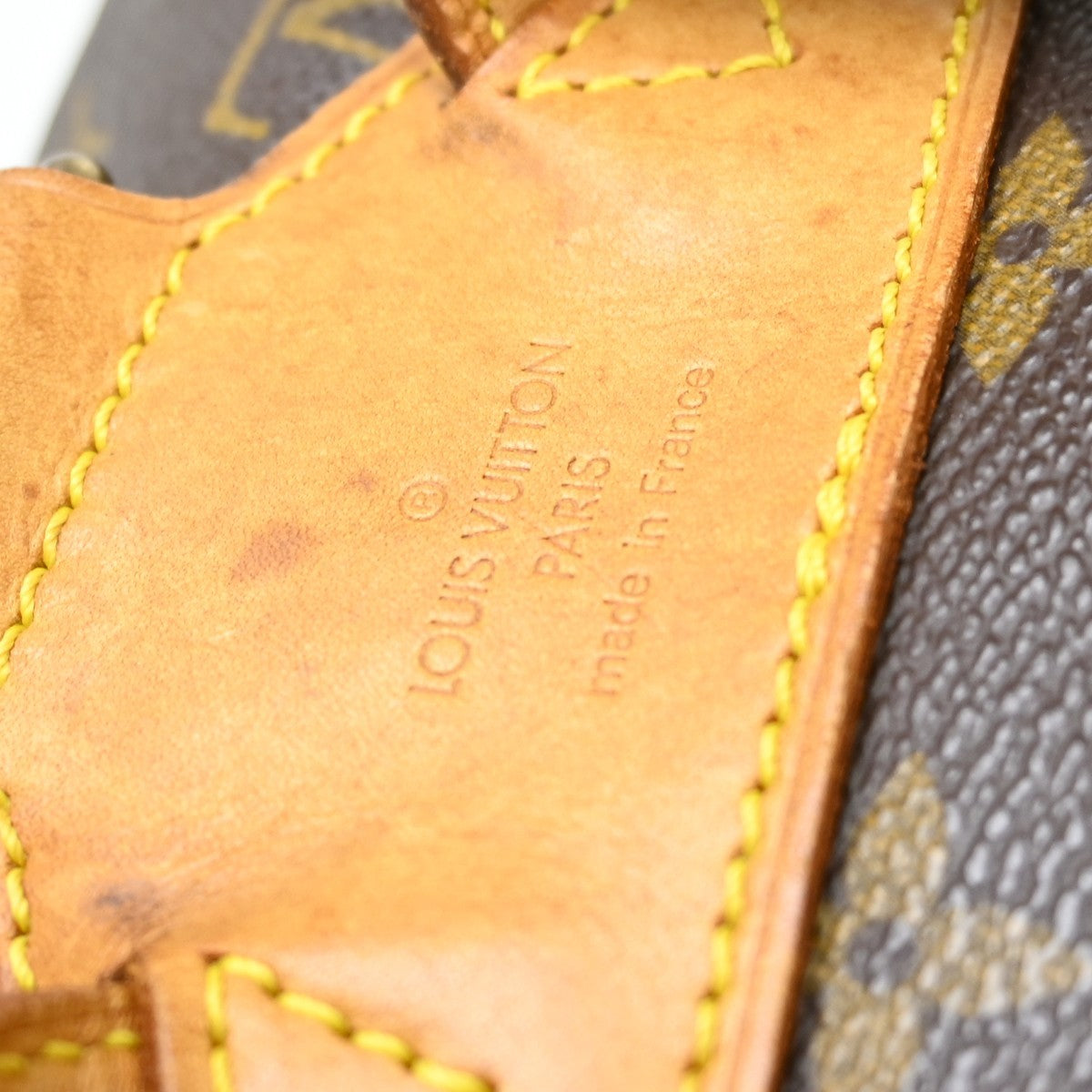 Louis Vuitton Montsouris Monogram Brown Canvas Backpack Bag (Pre-Owned)