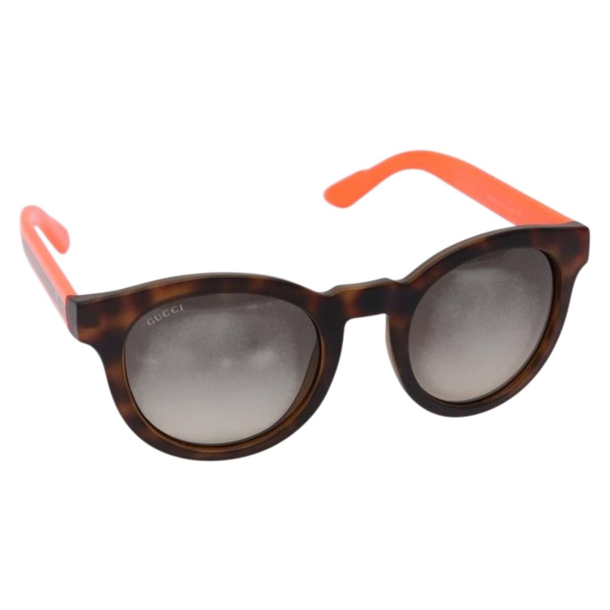 Gucci Eyewear Sunglasses Orange Plastic Sunglasse Accessory (Pre-Owned)
