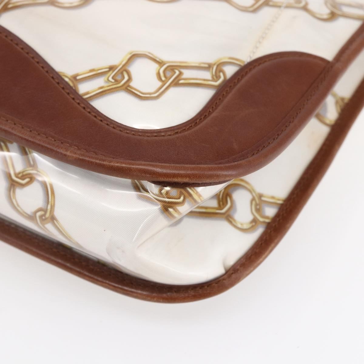 Louis Vuitton Charms Musette Pvc Over Printed Silk White Plastic Shoulder Bag Bag (Pre-Owned)