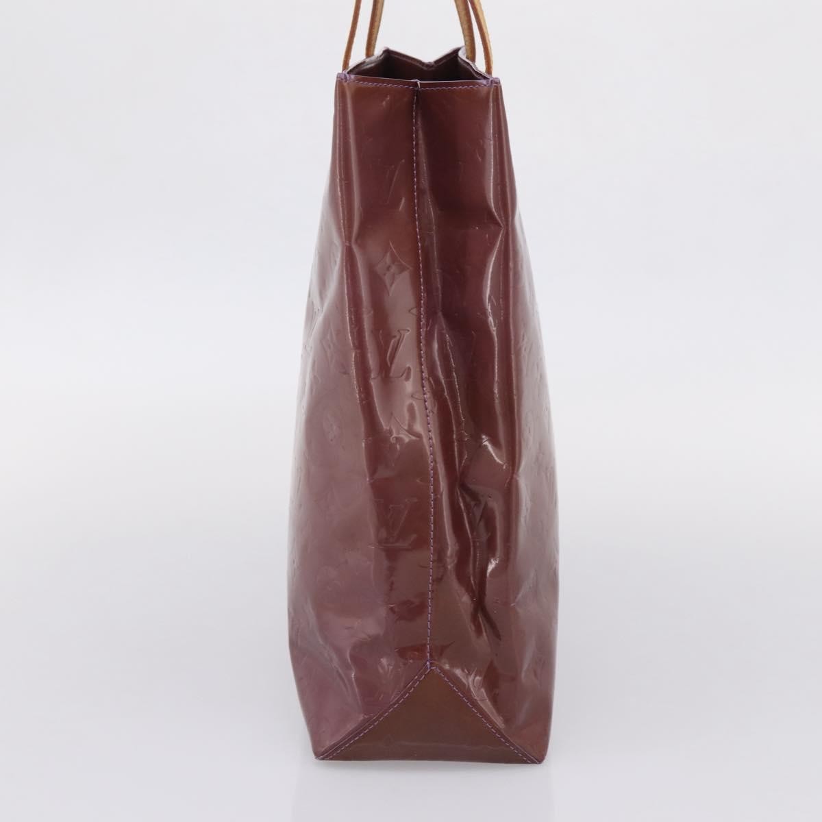 Louis Vuitton Reade Monogram Vernis Purple Patent_Leather Handbag (Pre-Owned)