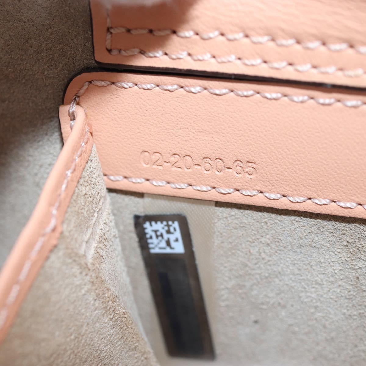 Chloe C Vanity Leather Pink Leather Handbag (Pre-Owned)