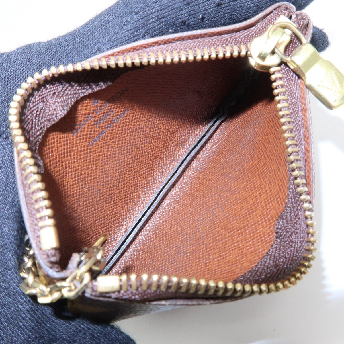 Louis Vuitton Key Monogram Canvas Brown Canvas Clutche & Pouche Bag (Pre-Owned)