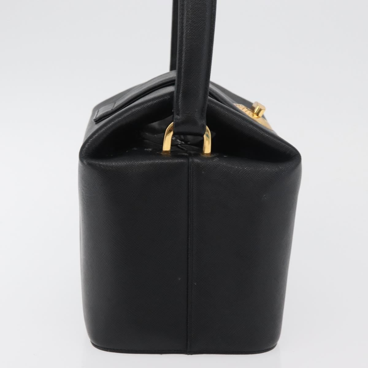 Givenchy Vintage Leather Black Leather Briefcase Bag (Pre-Owned)