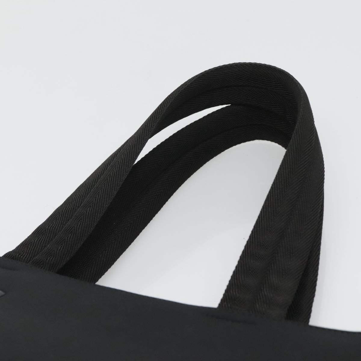 Prada City Sport Bucket Soft Calf Black Canvas Handbag (Pre-Owned)