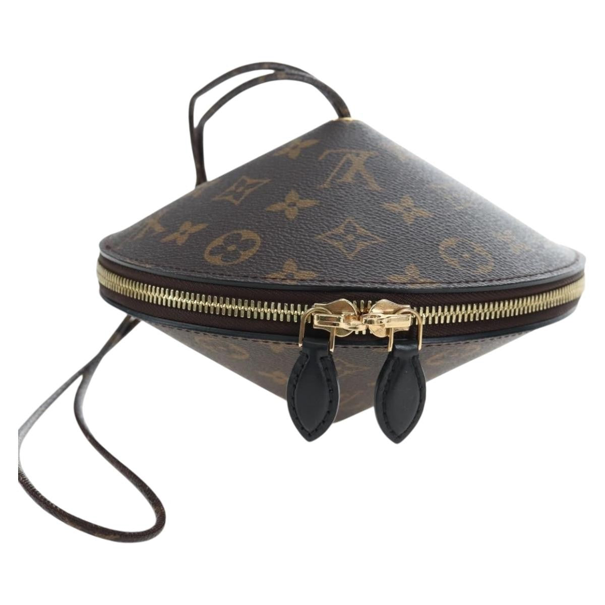 Louis Vuitton Toupie Monogram Canvas Brown Canvas Handbag (Pre-Owned)