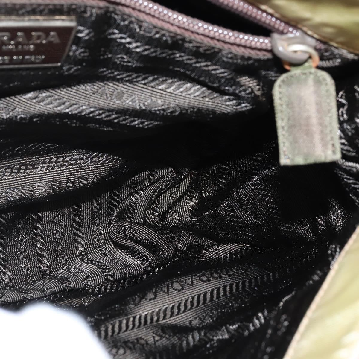 Prada Vintage Leather Beige Leather Shoulder Bag Bag (Pre-Owned)