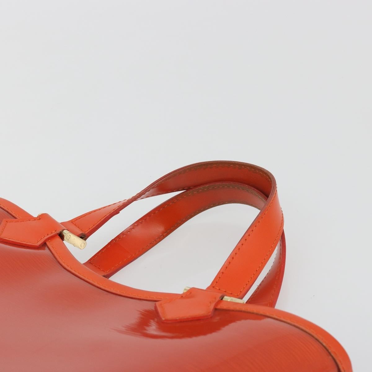 Louis Vuitton Plage Lagoon Bay Vinyl Epi Leather Orange Leather Tote Bag Bag (Pre-Owned)