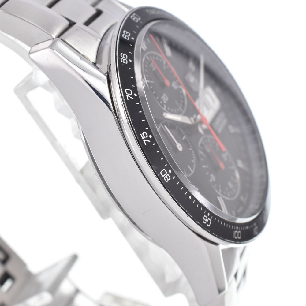 Tag Heuer Carrera Caliber 16 Chronograph Date Automatic Stainless Steel With Ceramic Watch (Pre-Owned)
