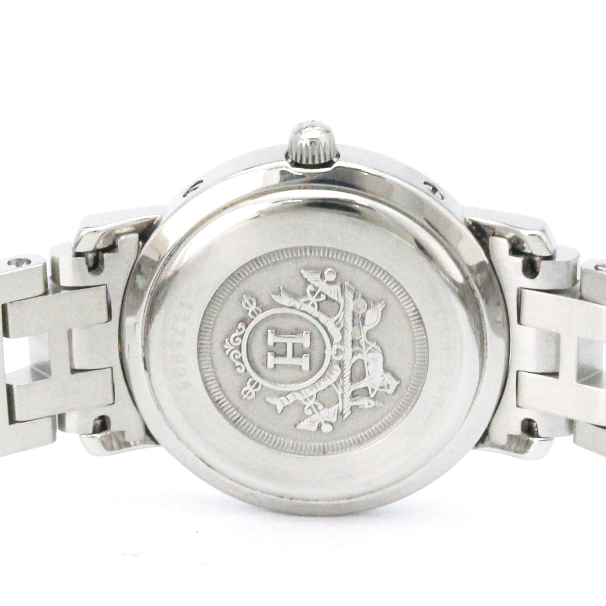Hermes Clipper Quartz Stainless Steel Watch (Pre-Owned)