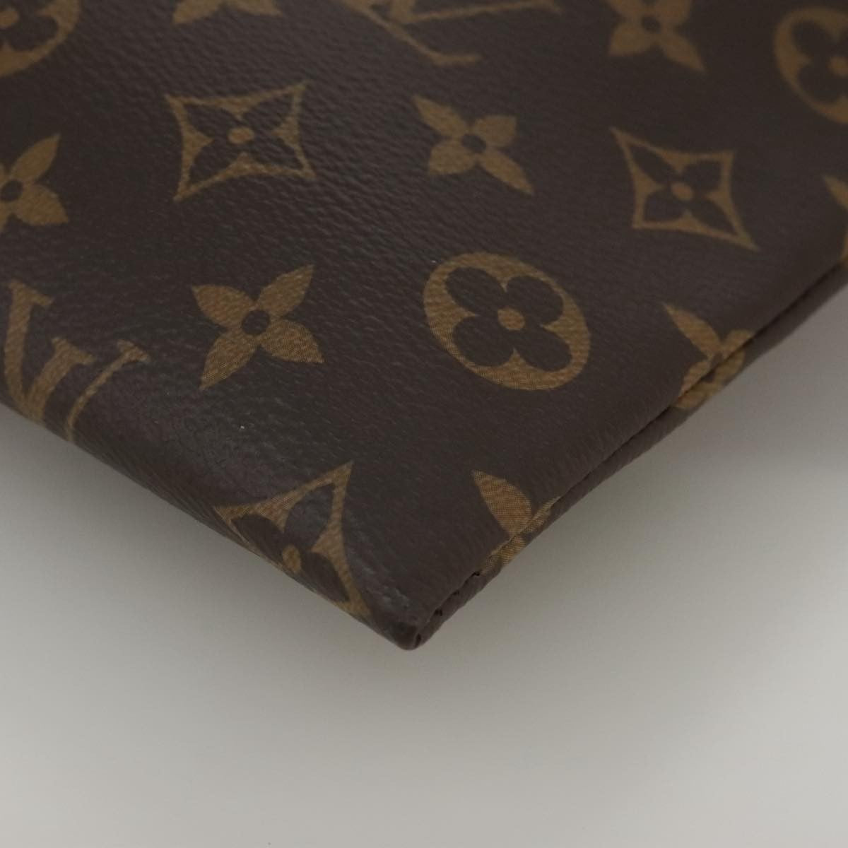 Louis Vuitton Solar Ray A4 Monogram Canvas Brown Canvas Clutche & Pouche Bag (Pre-Owned)